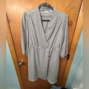 New York & Company Polka Dot Dress